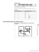 Предварительный просмотр 121 страницы Sony BRS-200 Operating Instructions Manual