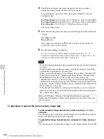 Предварительный просмотр 126 страницы Sony BRS-200 Operating Instructions Manual