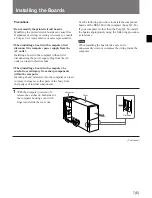 Preview for 17 page of Sony BSS-100 Installation Manual