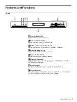 Preview for 5 page of Sony BSV-M1 - StorStation NAS Server Operating Instructions Manual