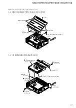 Предварительный просмотр 21 страницы Sony BT3100P Service Manual