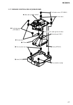 Предварительный просмотр 21 страницы Sony BU-K4BD43 Service Manual