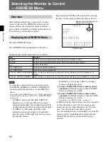 Предварительный просмотр 66 страницы Sony BVM-D20F1U, BVM-D20F1E, BVM-D20F1A, BVM-D24E1WU, BVM-D24E1WE, BVM-D24E1WA, BVM-D32E1WU, BVM-D32E1WE, BVM-D32E1WA Operation Manual