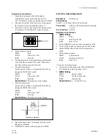 Предварительный просмотр 93 страницы Sony BVP-550 Maintenance Manual