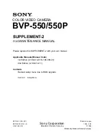 Предварительный просмотр 903 страницы Sony BVP-550 Maintenance Manual