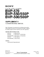 Preview for 787 page of Sony BVP-570 Maintenance Manual