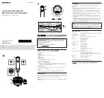 Sony C-80 Operating Instructions preview