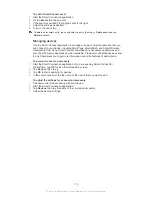 Preview for 100 page of Sony C6916 User Manual