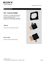 Preview for 34 page of Sony C6943 Working Instructions