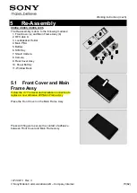 Preview for 73 page of Sony C6943 Working Instructions