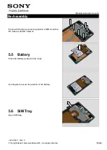 Preview for 76 page of Sony C6943 Working Instructions