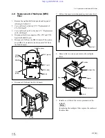 Предварительный просмотр 25 страницы Sony CA-550 Maintenance Manual