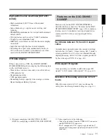 Предварительный просмотр 36 страницы Sony CA-TX50 Operating Instructions Manual