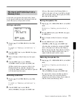 Предварительный просмотр 98 страницы Sony CA-TX50 Operating Instructions Manual