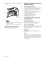 Предварительный просмотр 137 страницы Sony CA-TX50 Operating Instructions Manual