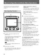 Предварительный просмотр 154 страницы Sony CA-TX50 Operating Instructions Manual