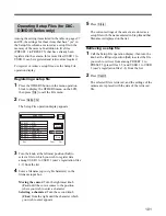 Предварительный просмотр 187 страницы Sony CA-TX50 Operating Instructions Manual