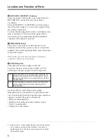 Preview for 6 page of Sony CA-TX7 Operating Instructions Manual