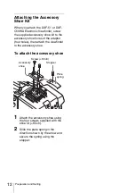 Preview for 12 page of Sony CA-TX70 Operating Instructions Manual