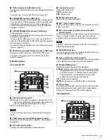 Предварительный просмотр 9 страницы Sony CA4000 Operation Manual