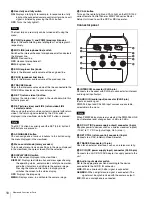 Предварительный просмотр 10 страницы Sony CA4000 Operation Manual