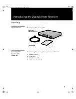 Preview for 7 page of Sony CABLEVISION DHG-B45CV Hardware Setup Instructions