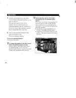 Предварительный просмотр 22 страницы Sony CAV-1 Primary Operating Instructions Manual