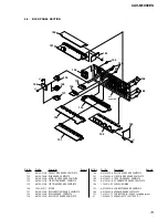 Предварительный просмотр 73 страницы Sony CAV-M1000ES Service Manual