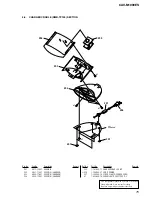 Предварительный просмотр 75 страницы Sony CAV-M1000ES Service Manual