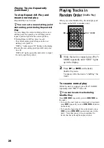 Preview for 24 page of Sony CAV-MN10 Operating Instructions Manual