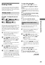 Preview for 29 page of Sony CAV-MN10 Operating Instructions Manual