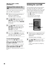 Preview for 38 page of Sony CAV-MN10 Operating Instructions Manual