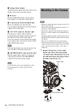 Preview for 18 page of Sony CBK-3610XS Operating Instructions Manual