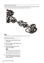 Preview for 20 page of Sony CBK-3610XS Operating Instructions Manual