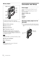 Preview for 36 page of Sony CBK-55BK Operation Manual