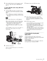 Preview for 41 page of Sony CBK-55BK Operation Manual