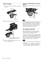 Preview for 42 page of Sony CBK-55BK Operation Manual