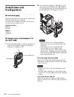 Preview for 84 page of Sony CBK-55BK Operation Manual