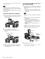 Preview for 112 page of Sony CBK-55BK Operation Manual