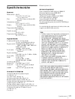 Preview for 121 page of Sony CBK-55BK Operation Manual