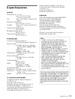 Preview for 145 page of Sony CBK-55BK Operation Manual