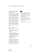 Предварительный просмотр 13 страницы Sony CBK-NC01 Installation Manual