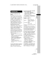 Предварительный просмотр 15 страницы Sony CBK-NC01 Installation Manual
