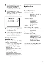 Preview for 71 page of Sony CBK-NC01 Installation Manual