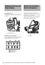 Предварительный просмотр 20 страницы Sony CBK-VF01 Operation Manual