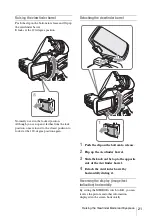 Предварительный просмотр 21 страницы Sony CBK-VF01 Operation Manual