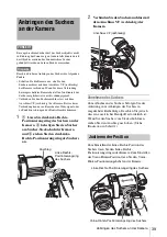 Предварительный просмотр 39 страницы Sony CBK-VF01 Operation Manual