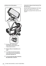 Предварительный просмотр 42 страницы Sony CBK-VF01 Operation Manual