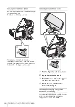 Предварительный просмотр 22 страницы Sony CBK-VF02 Operation Manual