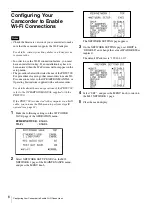 Preview for 6 page of Sony CBK-WA01 Operating Instructions Manual